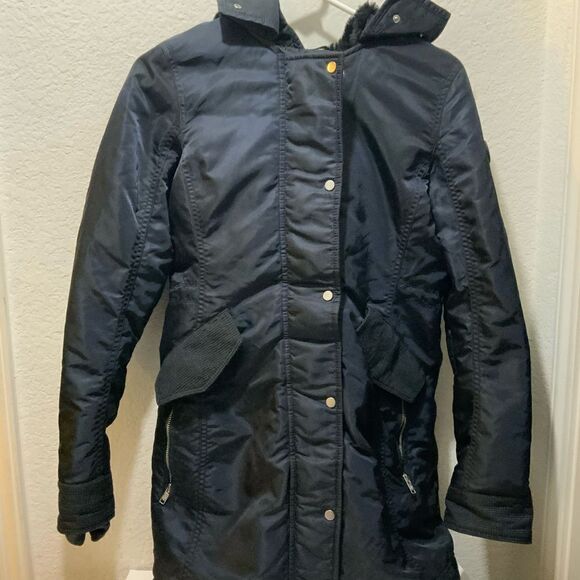 Abercrombie & Fitch water / wind resistant parka M size XS - Picture 5 of 11